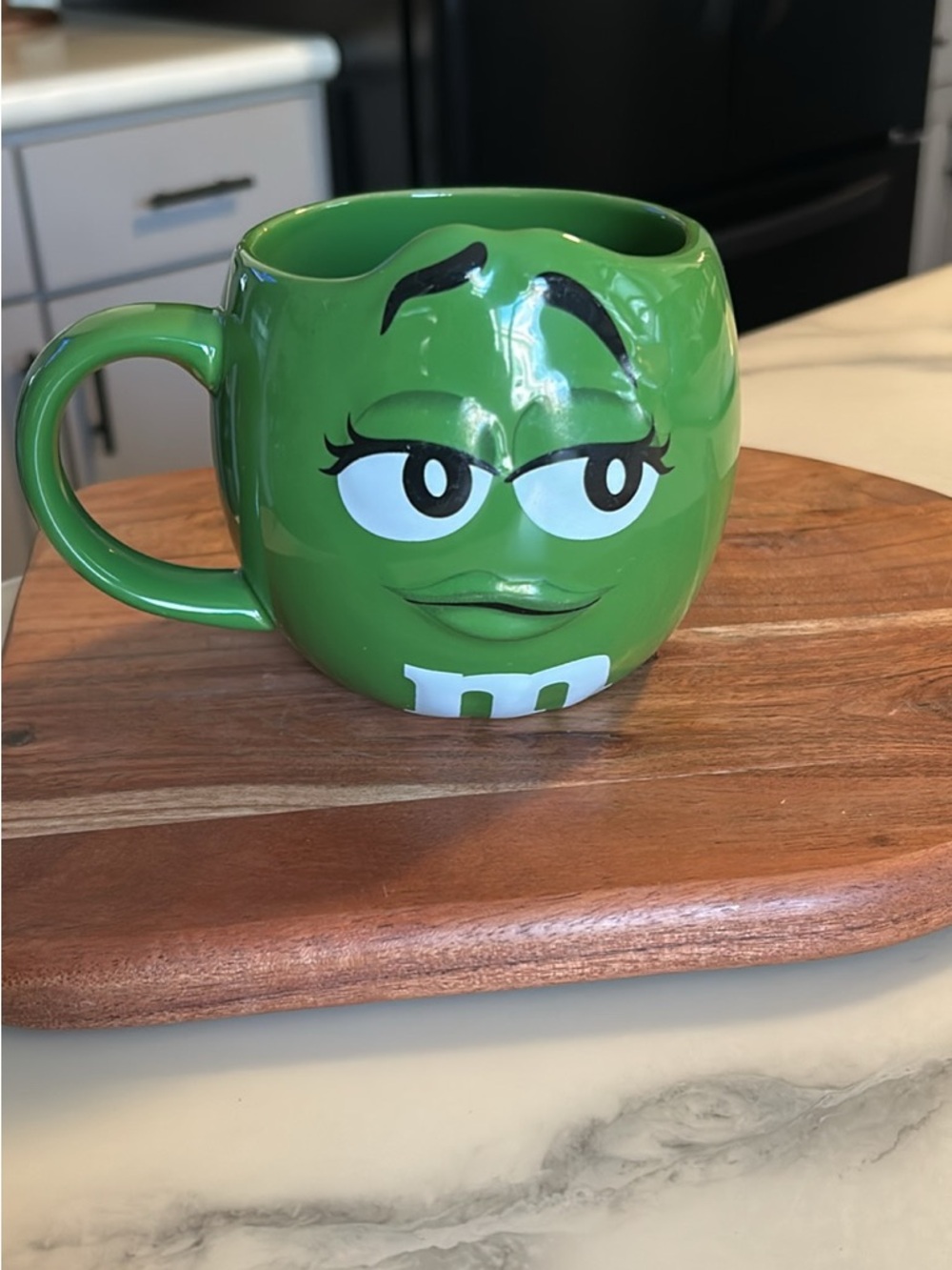 M&M'S Green Character Ceramic Mug